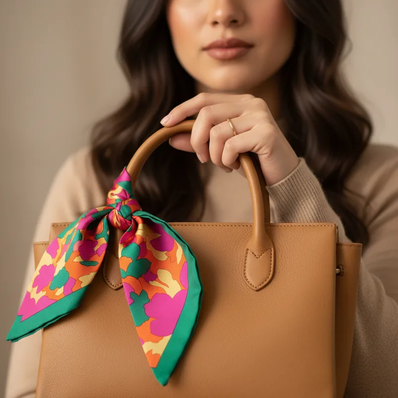 Pañoleta en el bolso