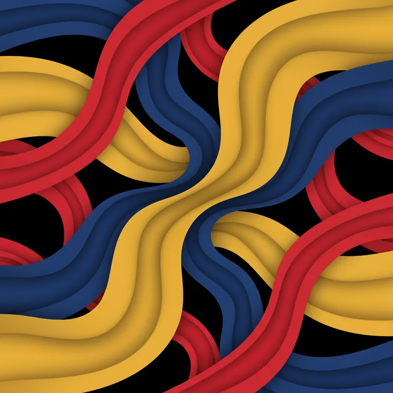 Tricolor Elegante — en uso