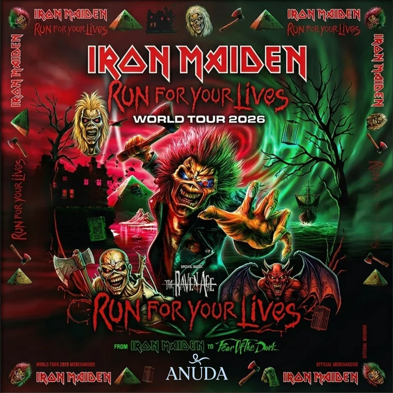 Iron Maiden — Run For Your Lives Tour 2026