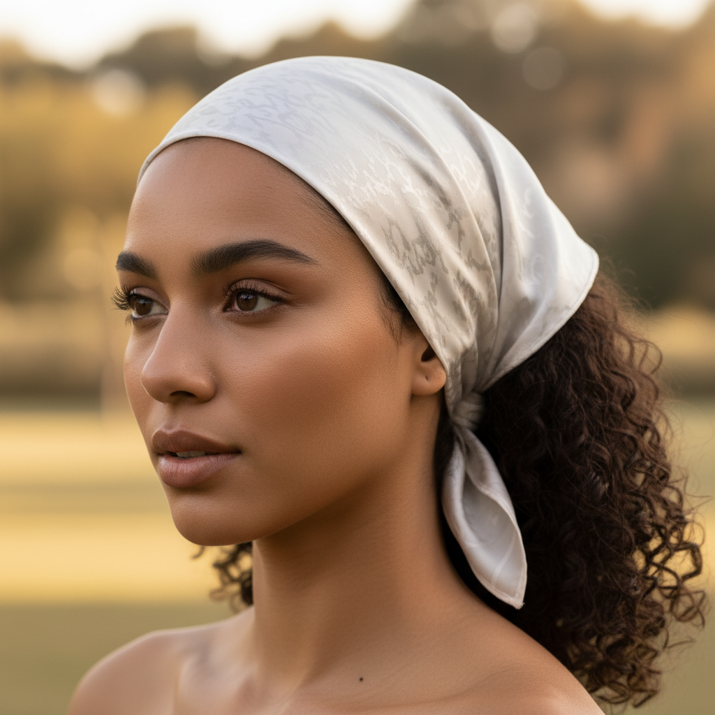 Pañoleta Blanca — en uso