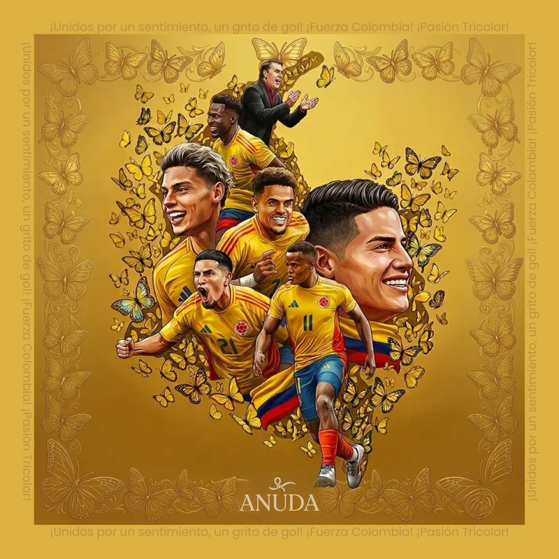 Selección Colombia Dorado — Pasión Tricolor